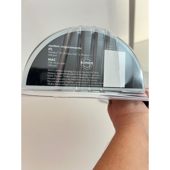 iHome Flexible Travel Keyboard White USB Spill Proof Roll Up IH-K260W NEW - Picture 5 of 5